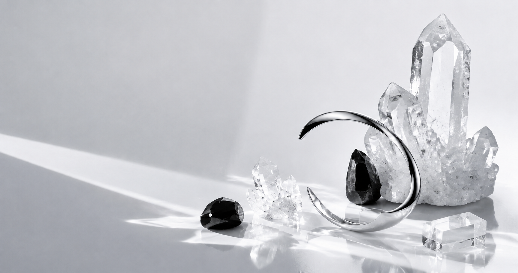 VITA NOVA crystal and silver jewelry campaign